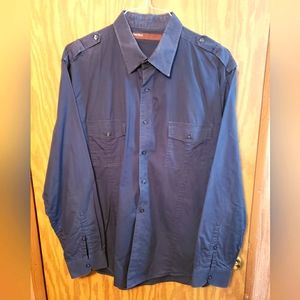 Perry Ellis l/s shirt XL.  Good condition.